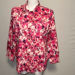 Wendy Williams women’s blouse Size 1X Multicolored